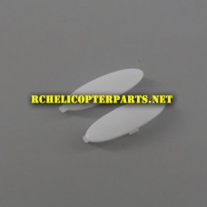 QDR-LNA-16 Short Light Cover 2PCS Parts for AWW AW-QDR-LNA Quadrone Hybrid Drone Quadcopter